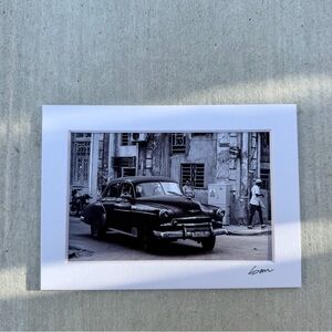 Black & White Print – Havana, Cuba